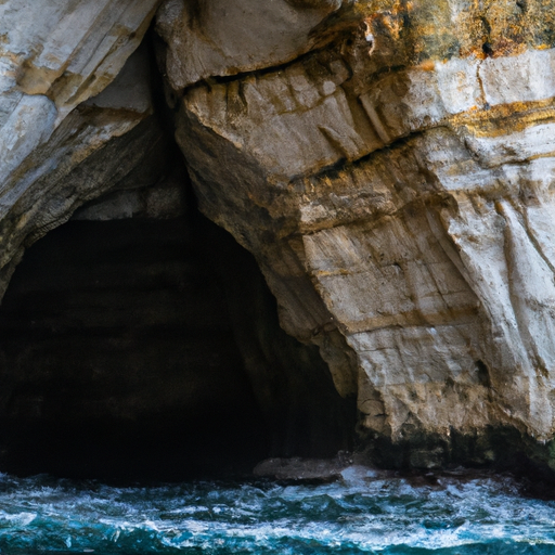 A panoramic view of the stunning Rosh Hanikra grottoes, showcasing the intricate natural formations.